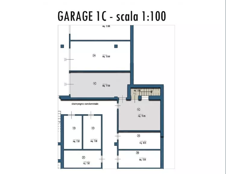 Empoli, Garage per appartamento nuova costruzione