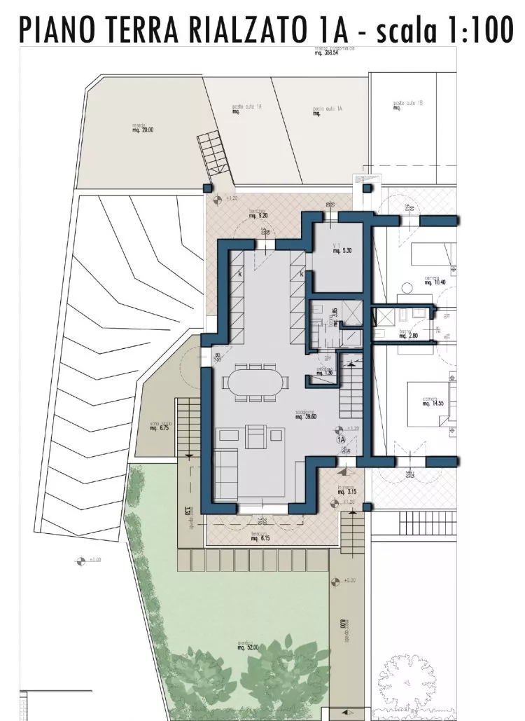 Empoli, appartamento rialzato moderno