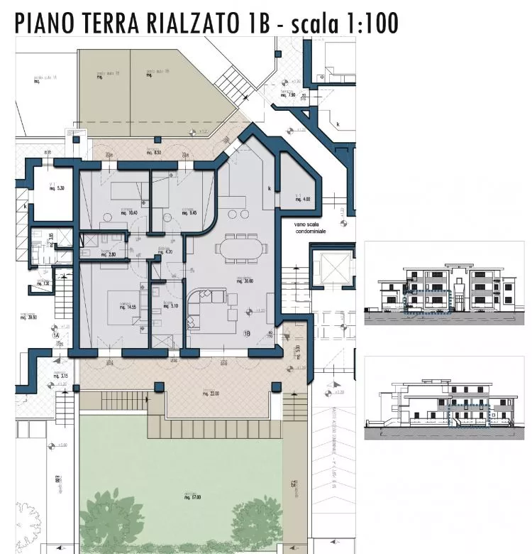 Empoli, appartamento con giardino, terrazzo